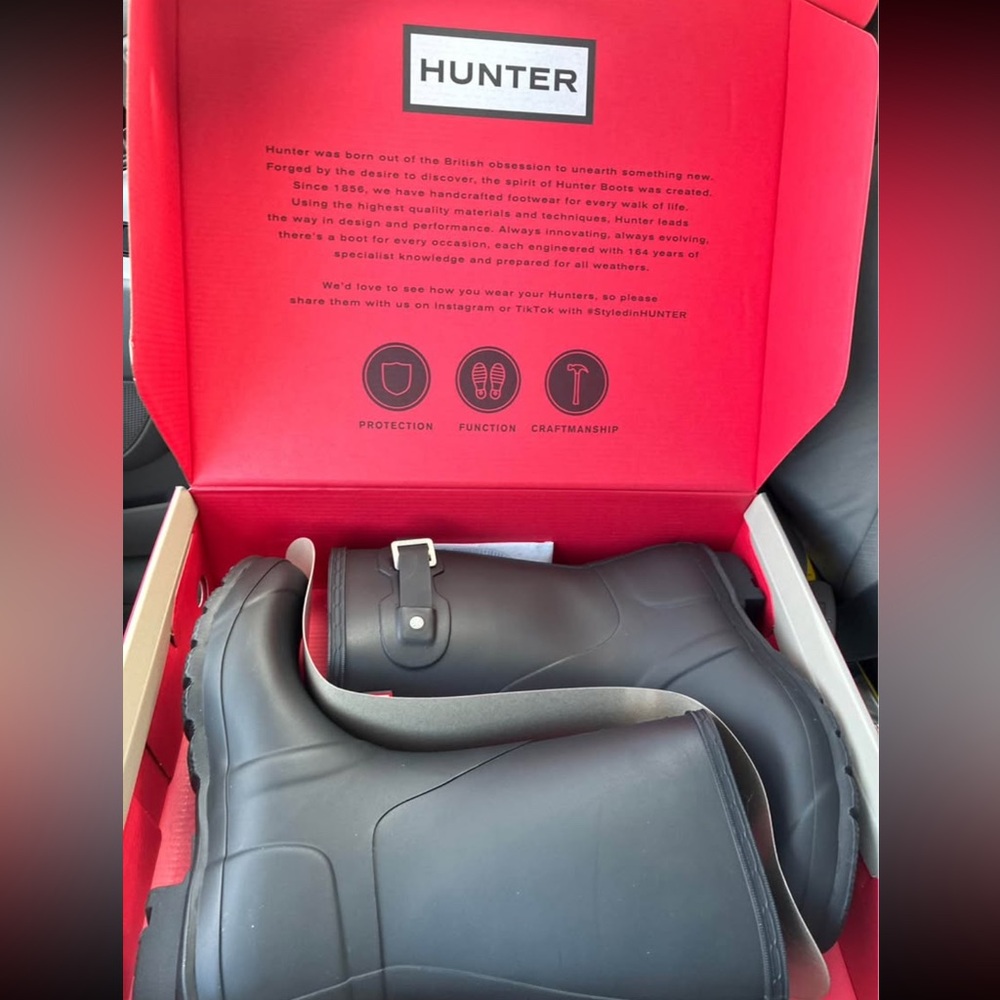 Hunter Classic Black Waterproof Boots